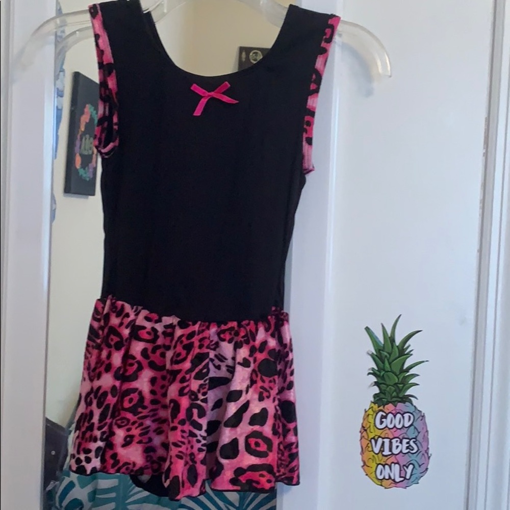 Girls gymnastics and dance leotard
